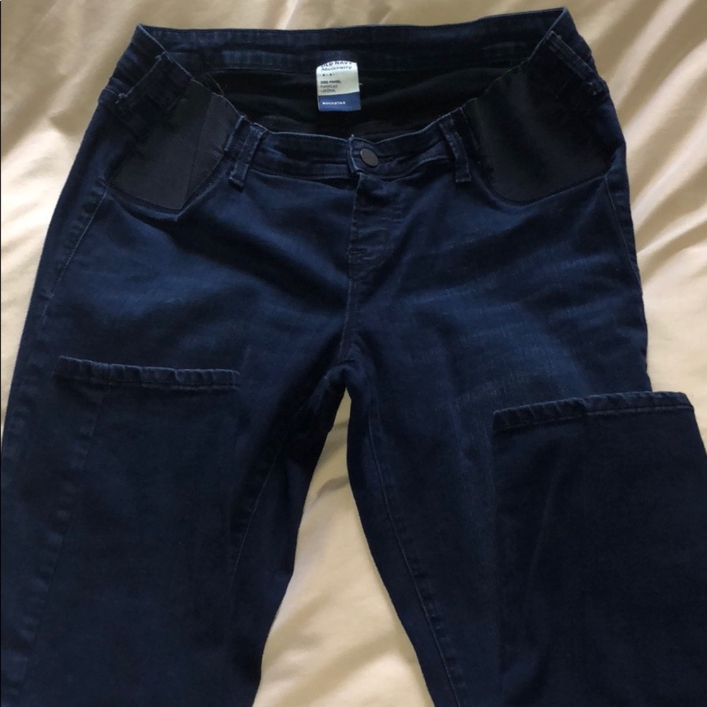 Maternity jeans, size 12
